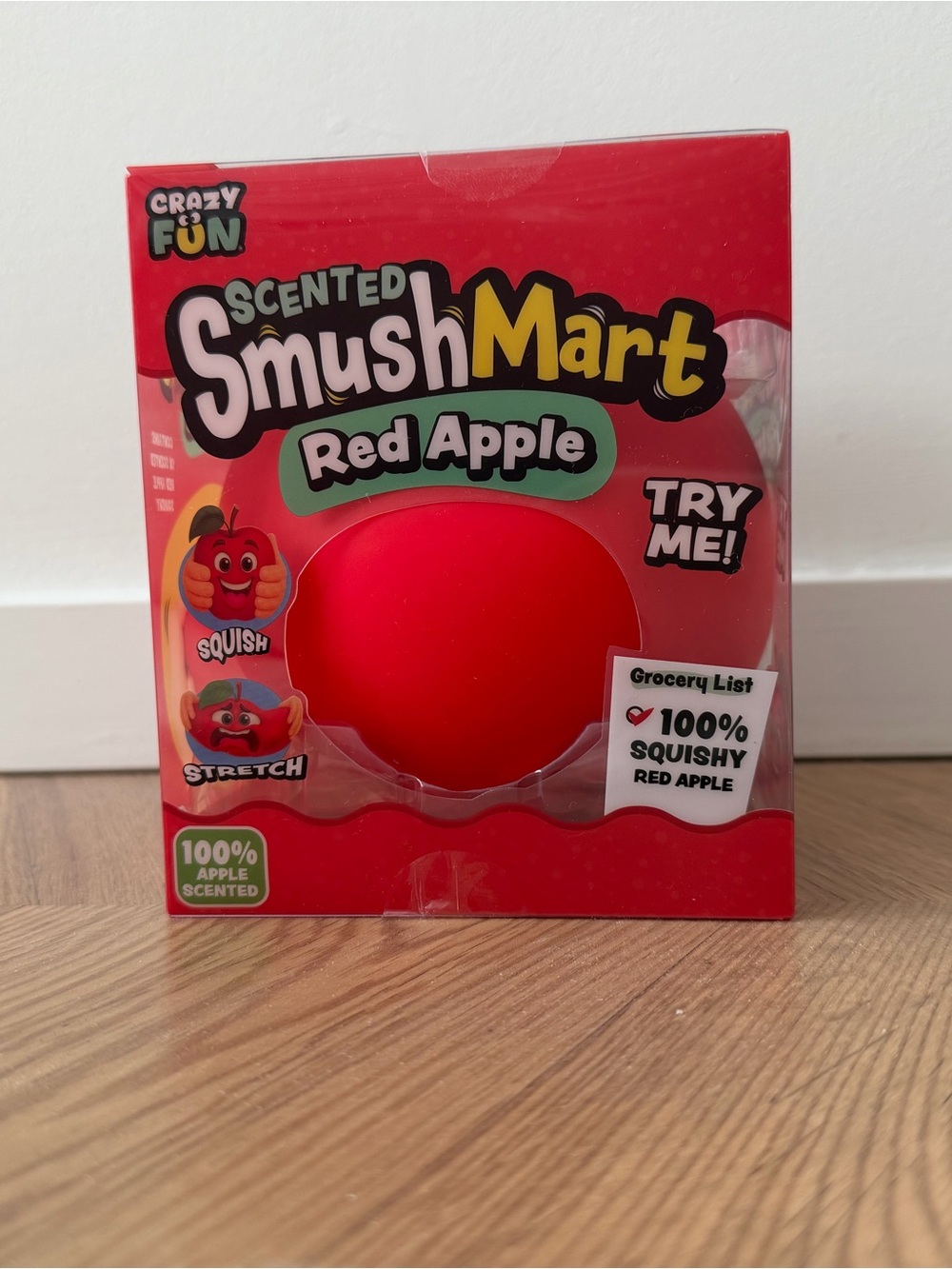 SmushMart Scented Red Apple Squishy Toy -
